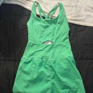 Amazon Athletic Romper Women’s Size Medium Green